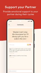 Blood Couple Period Tracker screenshot 3