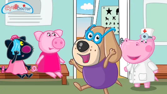 Hippo Eye Doctor: Medical game screenshot 13