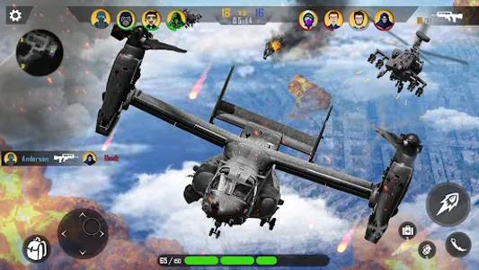 Gunship Air Combat Skyfighter screenshot 7