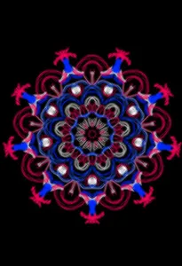 Glow Magic Doodle kaleidoscope screenshot 6