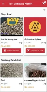 Test Lumbung Market screenshot 0