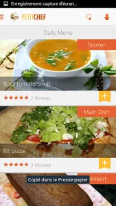 PetitChef, cooking and recipes screenshot 0