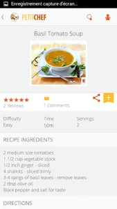 PetitChef, cooking and recipes screenshot 1