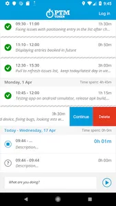 PTM Timer screenshot 1