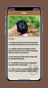 Ptron force x10 watch Guide screenshot 1
