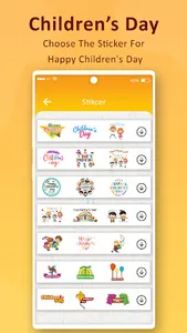 Children's Day : Sticker Pack, screenshot 11