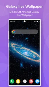 Galaxy Theme Live Wallpaper :  screenshot 0