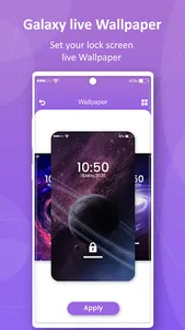 Galaxy Theme Live Wallpaper :  screenshot 4