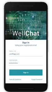 WellChat screenshot 0
