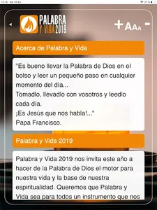 Palabra y Vida 2023 screenshot 14