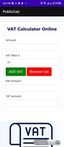 Public Calculators screenshot 4