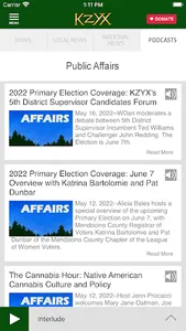 KZYX Public Broadcasting App screenshot 5