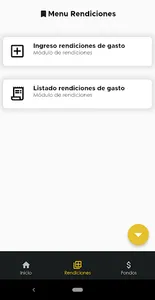 Rendición de Gastos screenshot 1