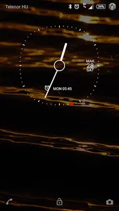 Xperia Theme - Abstract Gold screenshot 1