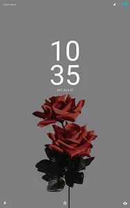 Xperia Theme - Rose Flowers screenshot 6