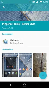 Xperia Theme - Denim Style screenshot 3