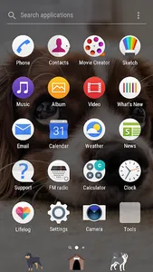 Xperia Theme - Dogs screenshot 2