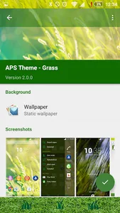 Xperia Theme - Grass FREE screenshot 5