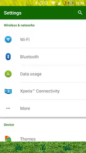 Xperia Theme - Grass FREE screenshot 6