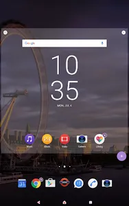 Xperia Theme - London screenshot 5
