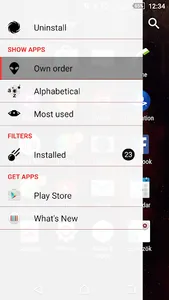 Xperia Theme - Space screenshot 3