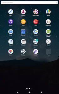 Xperia Theme - Night Stars screenshot 6