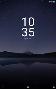 Xperia Theme - Night Stars screenshot 7