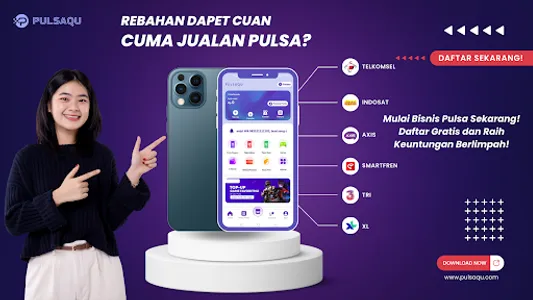 PulsaQu: Pulsa & PPOB Termurah screenshot 0