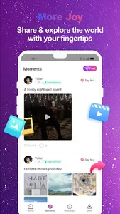 Higo-Chat with real friends screenshot 1