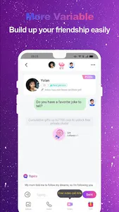 Higo-Chat with real friends screenshot 3