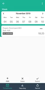 PunchCard Mobile screenshot 2