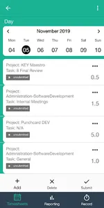 PunchCard Mobile screenshot 3