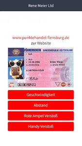 Bußgeldrechner & Punktehandel screenshot 0