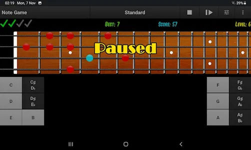 Bass Guitar Note Trainer screenshot 13