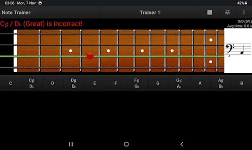 Bass Guitar Note Trainer screenshot 14