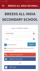 BREEKS All India Secondary Sch screenshot 0