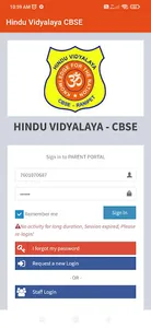 HINDU VIDYALAYA CBSE - RANIPET screenshot 0