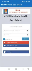 M.S.R Matric. Hr. Sec. School screenshot 0