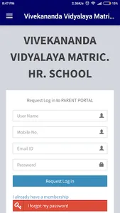 Vivekananda Vidyalaya Matric H screenshot 1