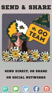 Baylor Bears Selfie Stickers screenshot 3