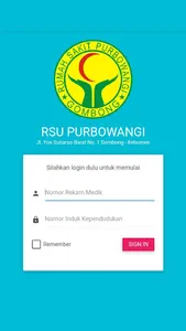 Pendaftaran Online RSU Purbowa screenshot 0