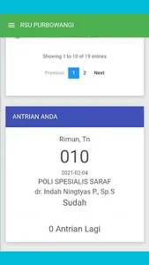 Pendaftaran Online RSU Purbowa screenshot 3