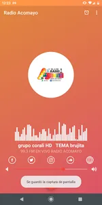 Radio Acomayo Oficial screenshot 3