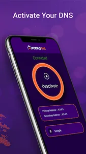 Purple DNS | Fast Ads Blocker screenshot 1