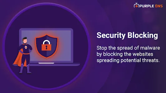 Purple DNS | Fast Ads Blocker screenshot 12