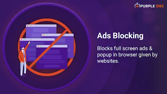 Purple DNS | Fast Ads Blocker screenshot 13