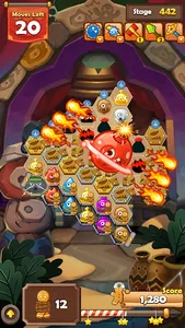 Monster Busters: Hexa Blast screenshot 0