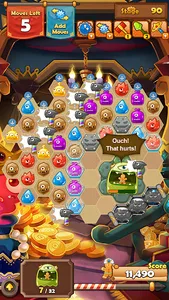 Monster Busters: Hexa Blast screenshot 20