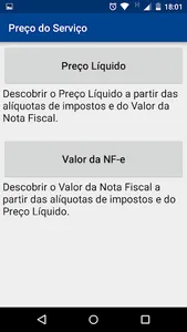 Cálculo de Preço screenshot 1