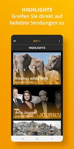 purTV mobile screenshot 0